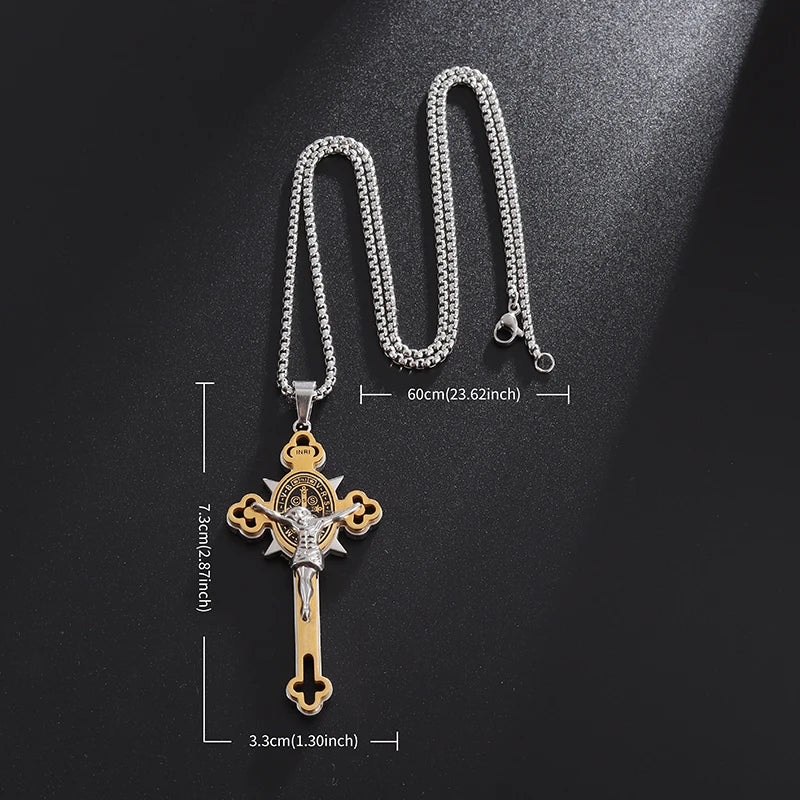 Necklace of St. Benedict for protection
