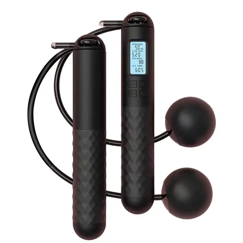 Skipping Rope with Counter ( Gravity Ball without Rope) , For Lose Weight, Burn Calories