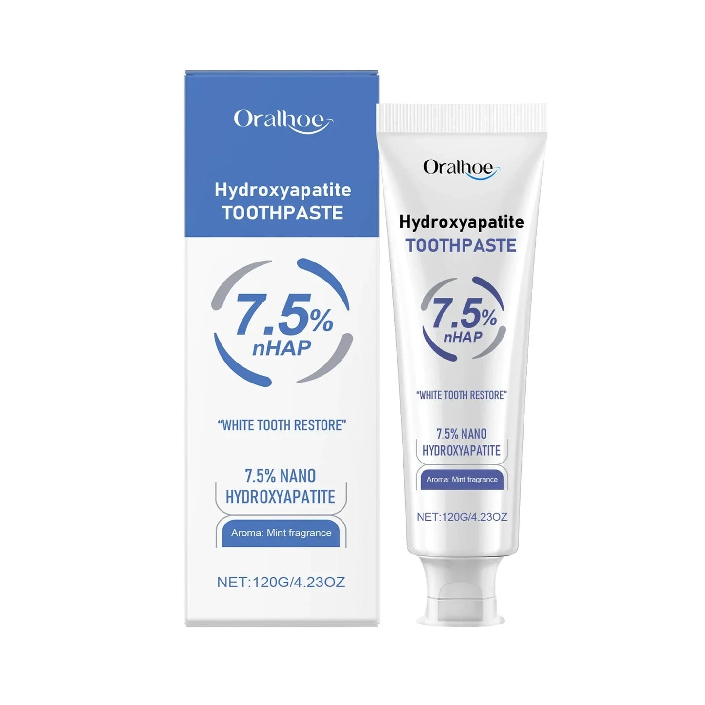 Free Hydroxyapatite Toothpaste | Enamel Repair | Breath Freshening |Effective whitening