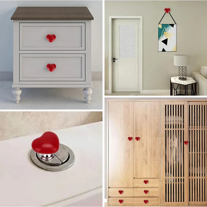 Toilet heart button 1