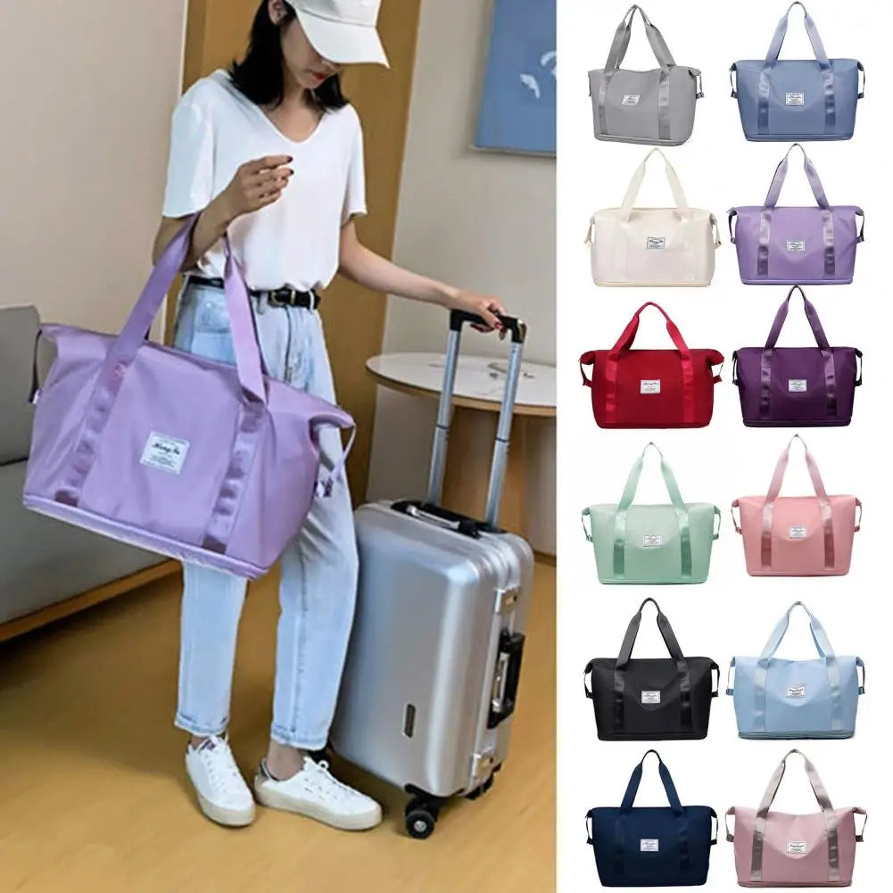 High-capacity Double-layer Wet Separation Travelling Bag