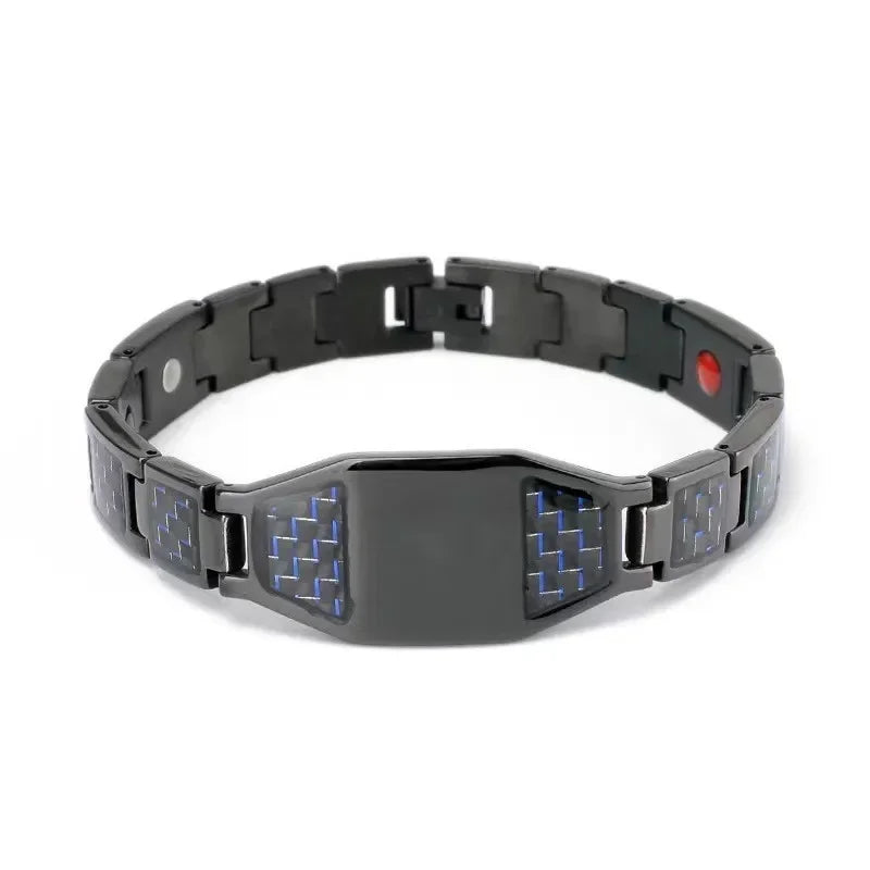 Personalized Men Bracelet with Name Custom Stainless Steel Bracelet For Him