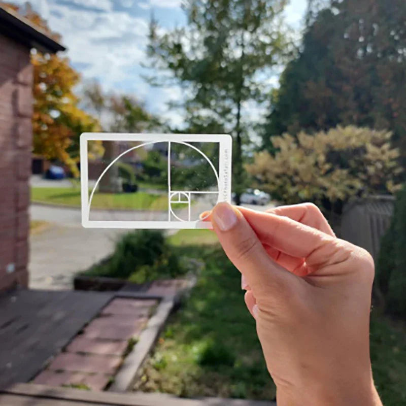 Golden Ratio/Fibonacci Composition card📷
