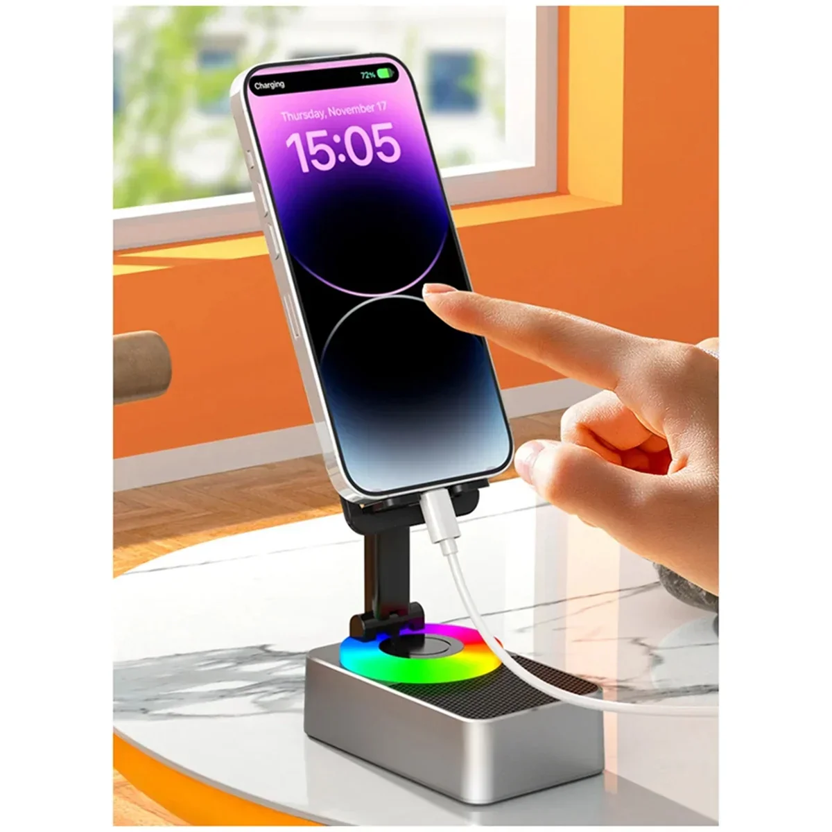 Bluetooth audio power bank bracket