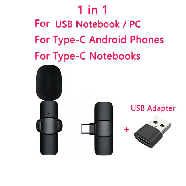 New Wireless Lavalier Microphone