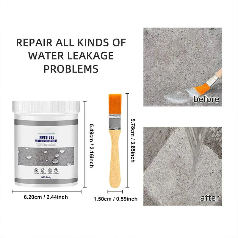 Super Strong Invisible Waterproof Anti-Leakage Agent