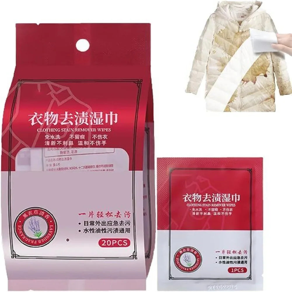 Stain Removal Wet Wipes