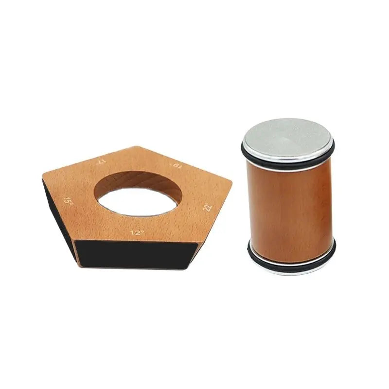 Rolling Knife Sharpener , 100% Natural Beech Wood, Rolling Sharpener for Kitchen and Chef's Knives with Industry Diamond&Corundum Stones for Sharp Edges