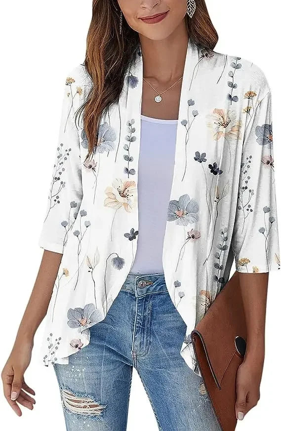 Women's Casual Lightweight Open Front Cardigans