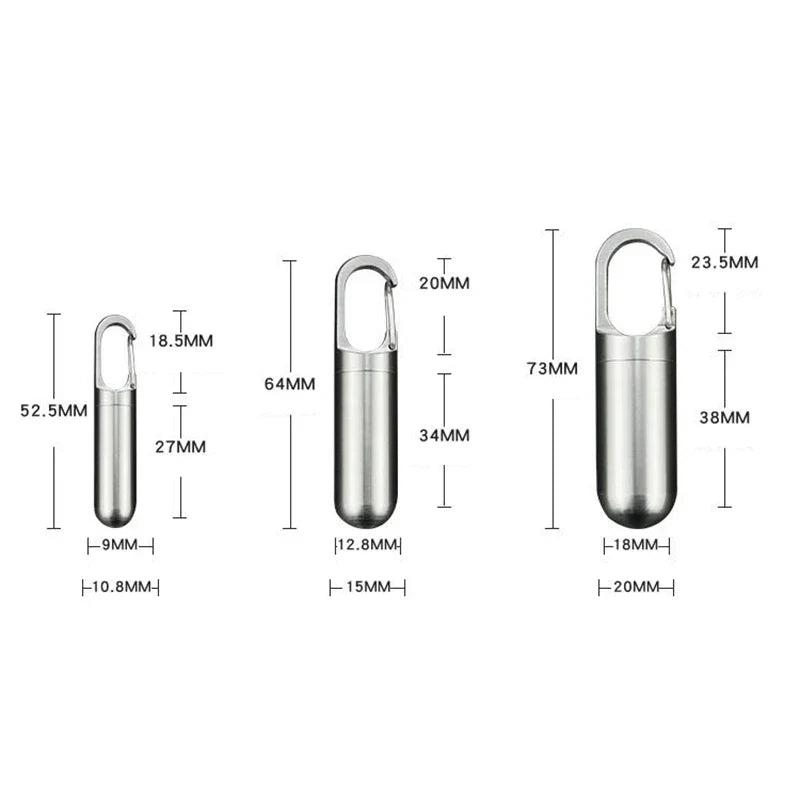 Stainless Steel Pill Box