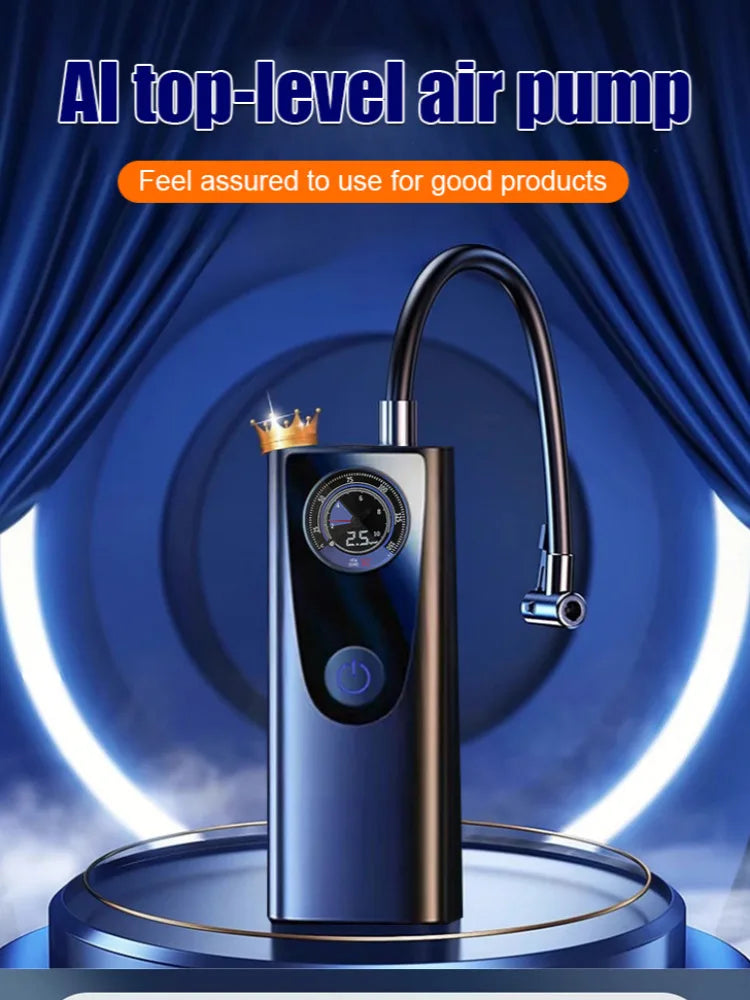 Portable high-power car air pump