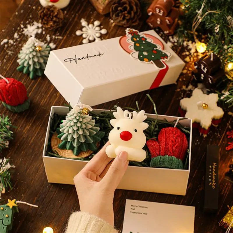 Christmas Aroma Candle Ornament Gift Box