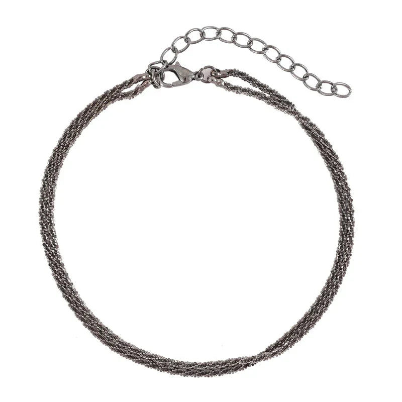 Dainty Layered Waterproof Anklet For Women