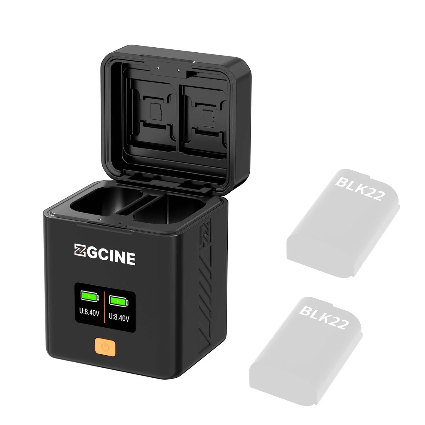 Camera Battery Suitable For Fuji Canon Nikon Camera Fast Charging Card Box Set Charger Digital Display Charging Compartment