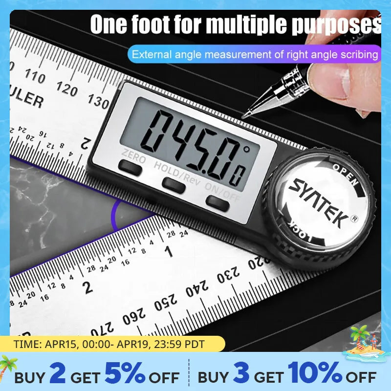 Digital Display Angle Ruler
