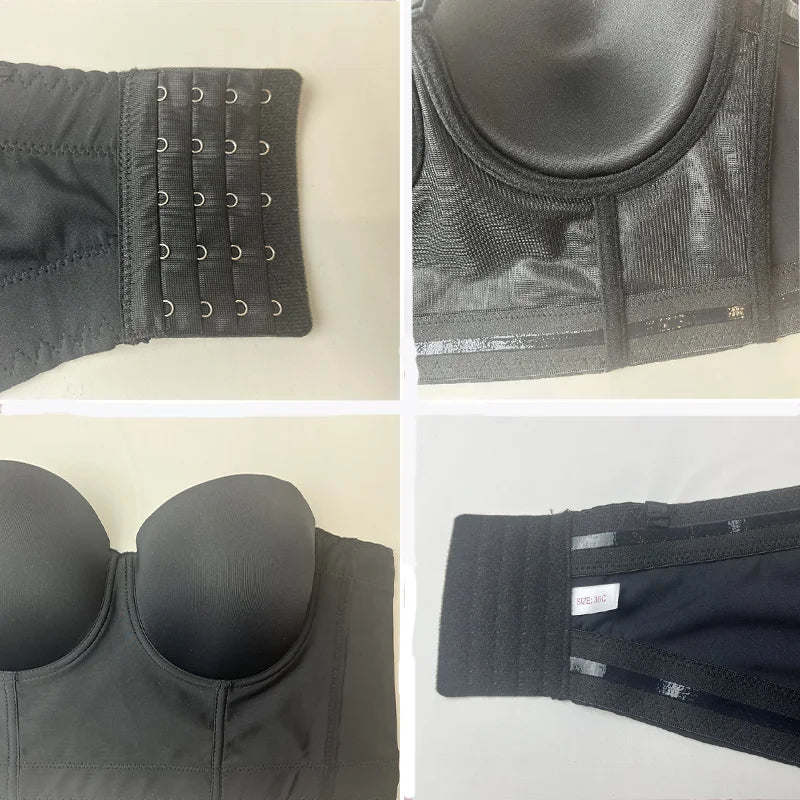 The Low Back Strapless Bra