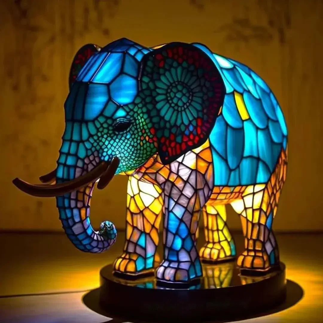 Resin Animal Table Lamp