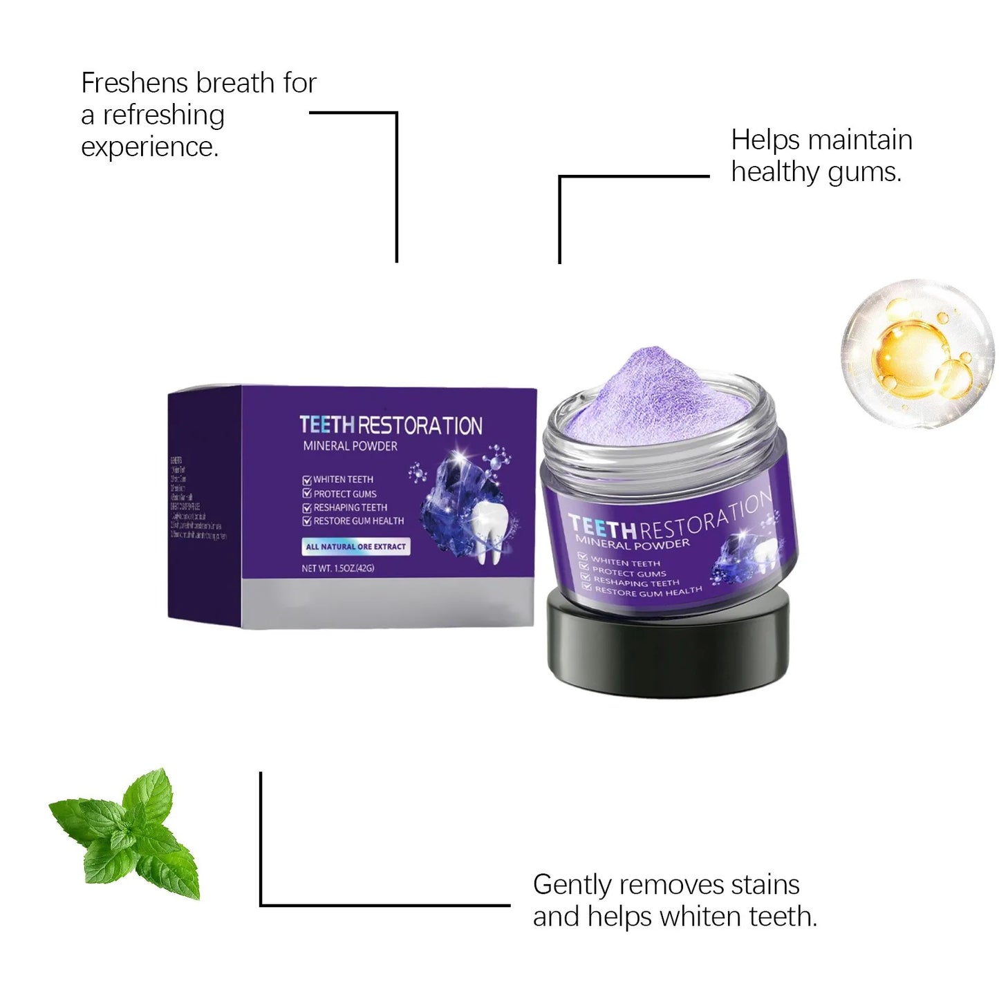 TeethRestoration Mineral Powder