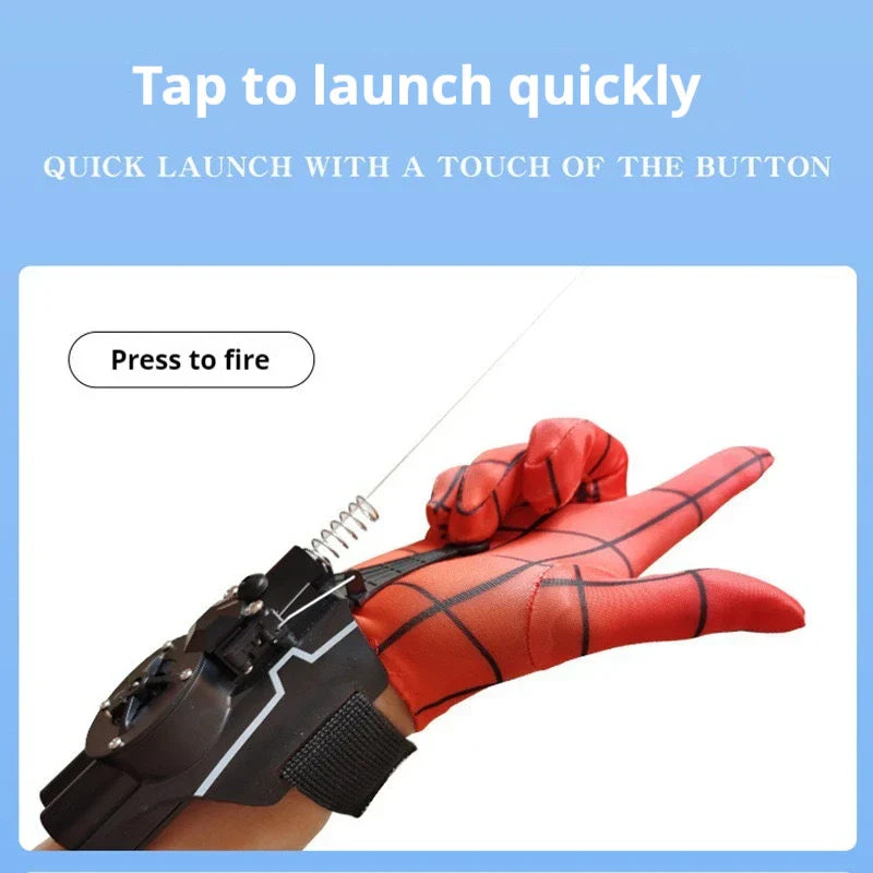 Web Launcher Spider String Shooter Toy
