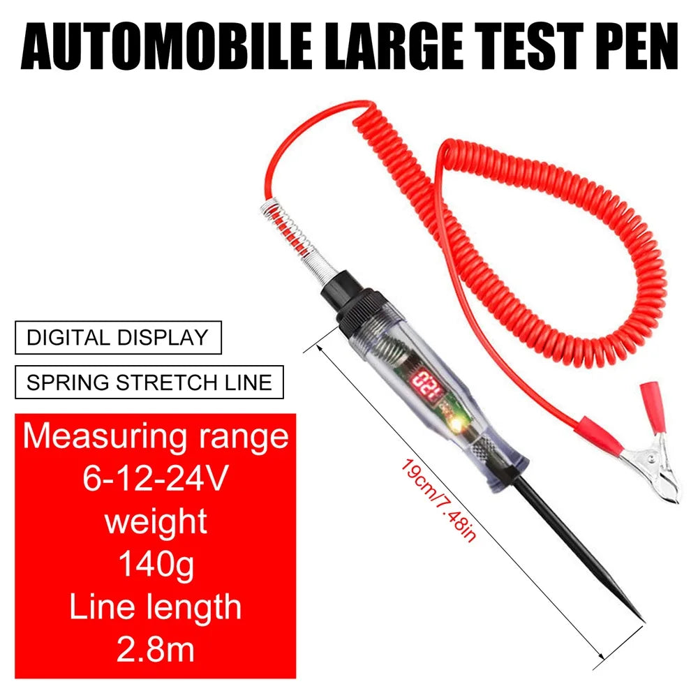 Heavy Duty 5-90V Digital LED Circuit Tester