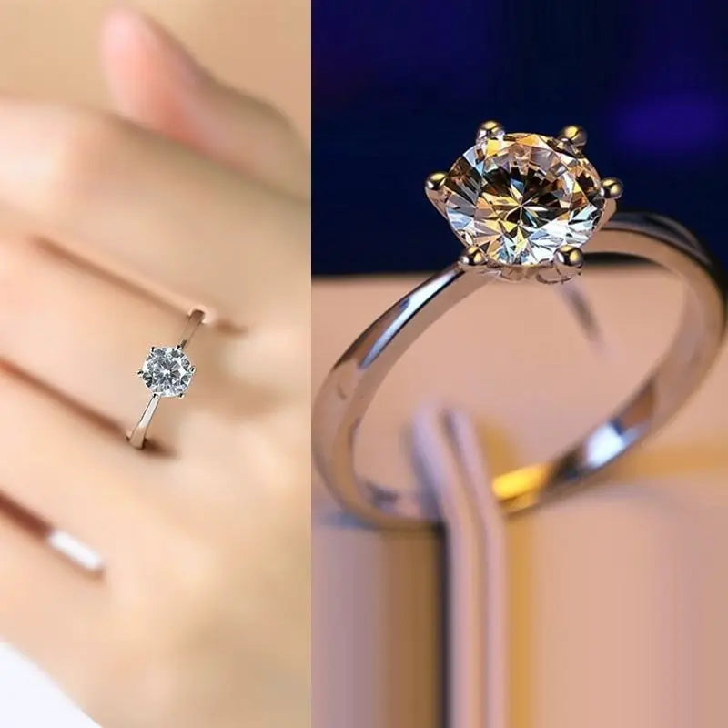 Heart Ring Box with Heart Promise Ring Open Adjustable Ring Multicolor Gift For Lover For Her