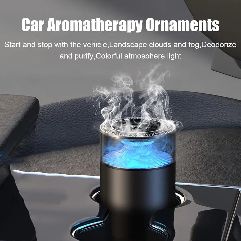 Mountain Mist Effect RGB Aromatherapy Diffuser