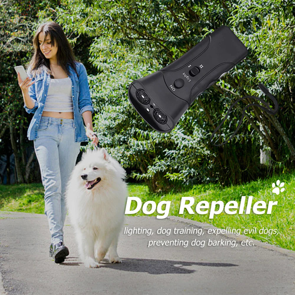 Dual Sensor Ultrasonic Anti Barking Device