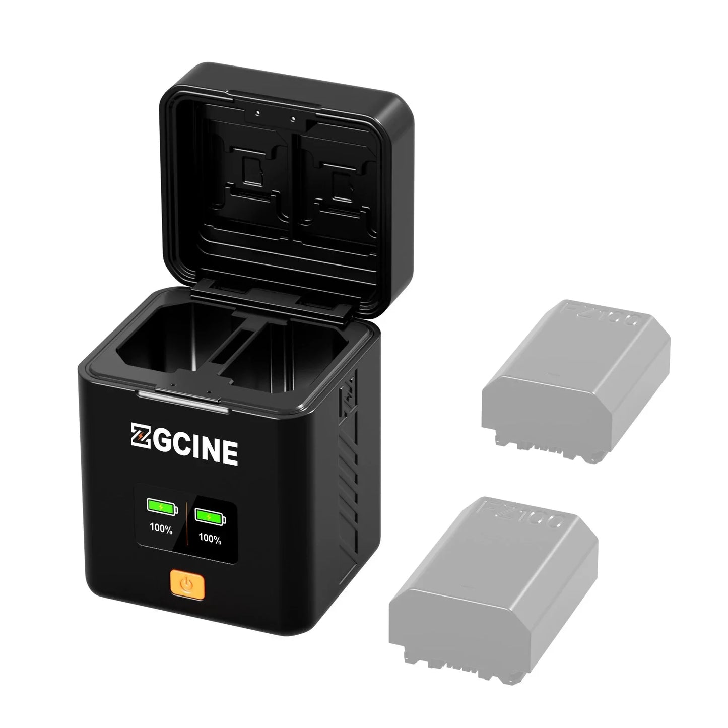 Camera Battery Suitable For Fuji Canon Nikon Camera Fast Charging Card Box Set Charger Digital Display Charging Compartment