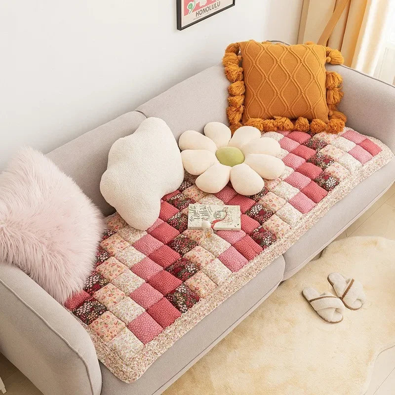 Garden Chic Cotton Protective Couch Cover 1