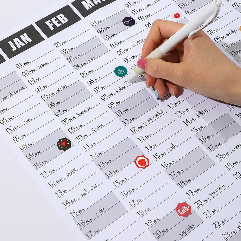 The Big Calendar 2025 | Dry Erase