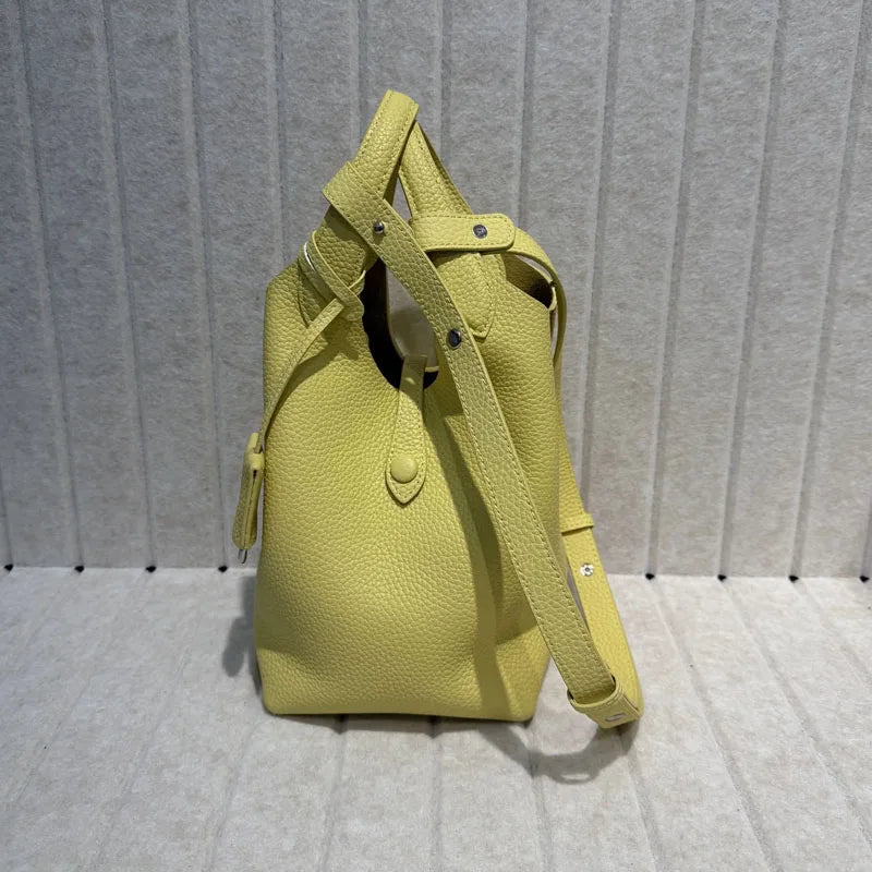 The Vibrant Leather Tote