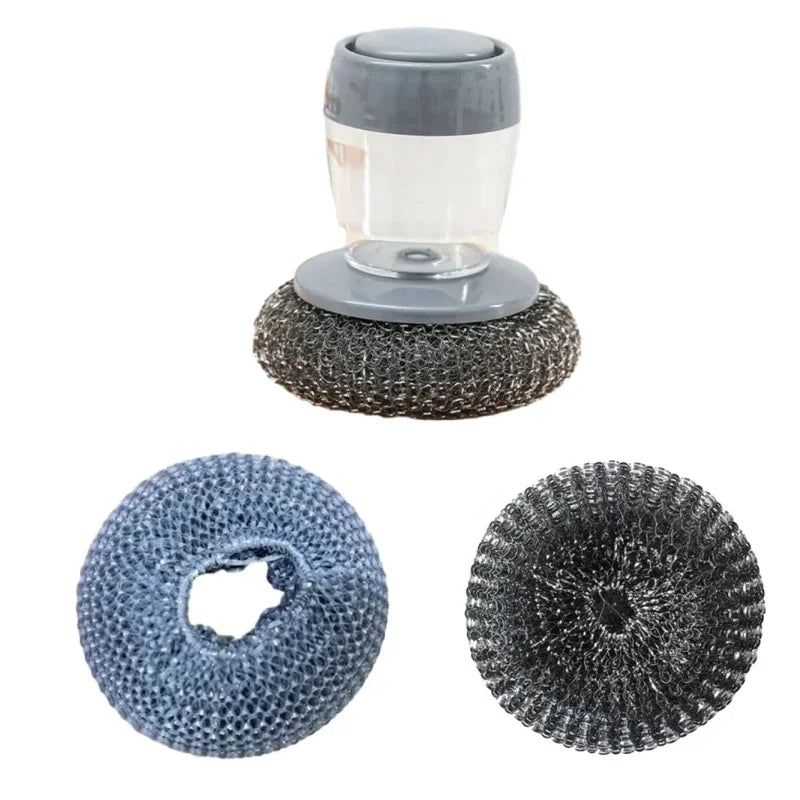 Stainless Steel Sponge Wool Brush