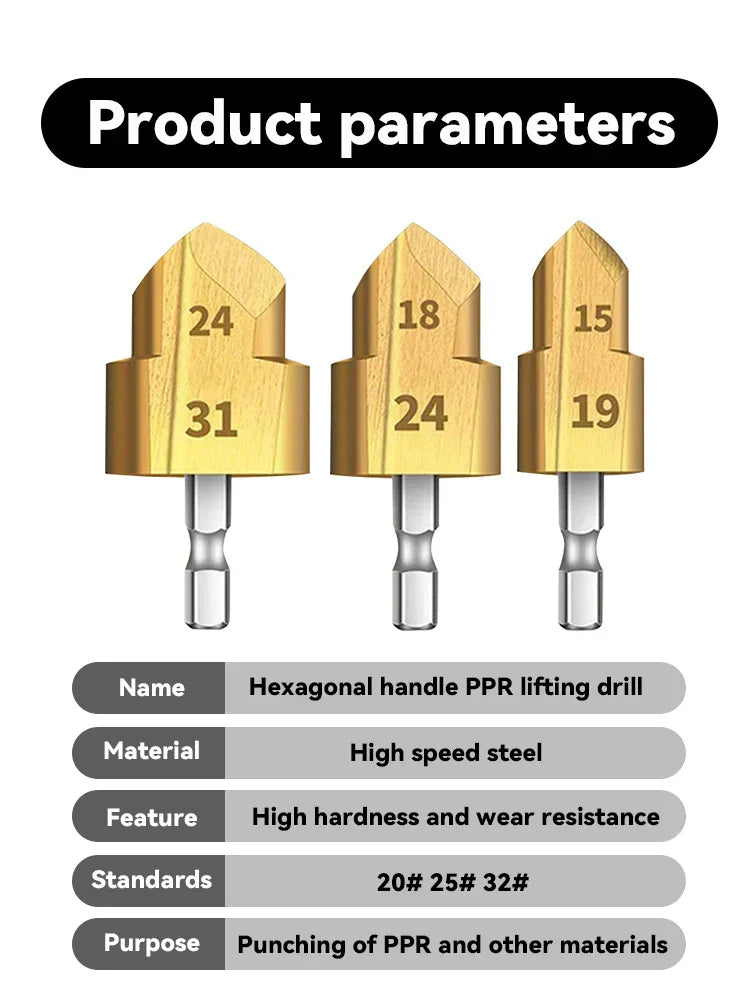 Heavy Duty Pipe Reaming Drill Bits