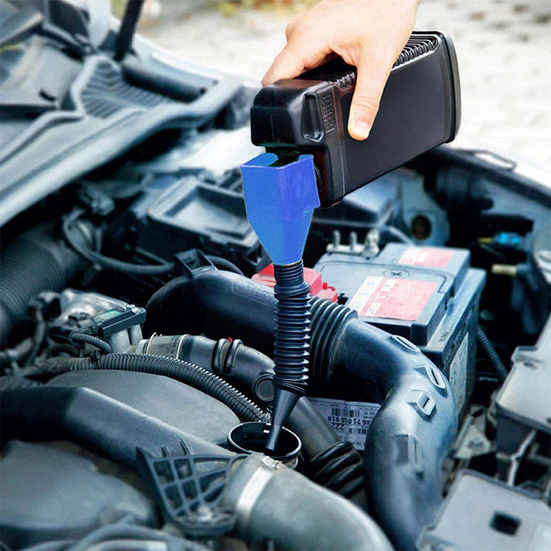 Retractable Auto Fuel Funnel