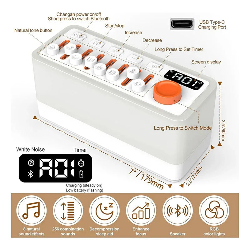 Customized White Noise Sleep Speaker
