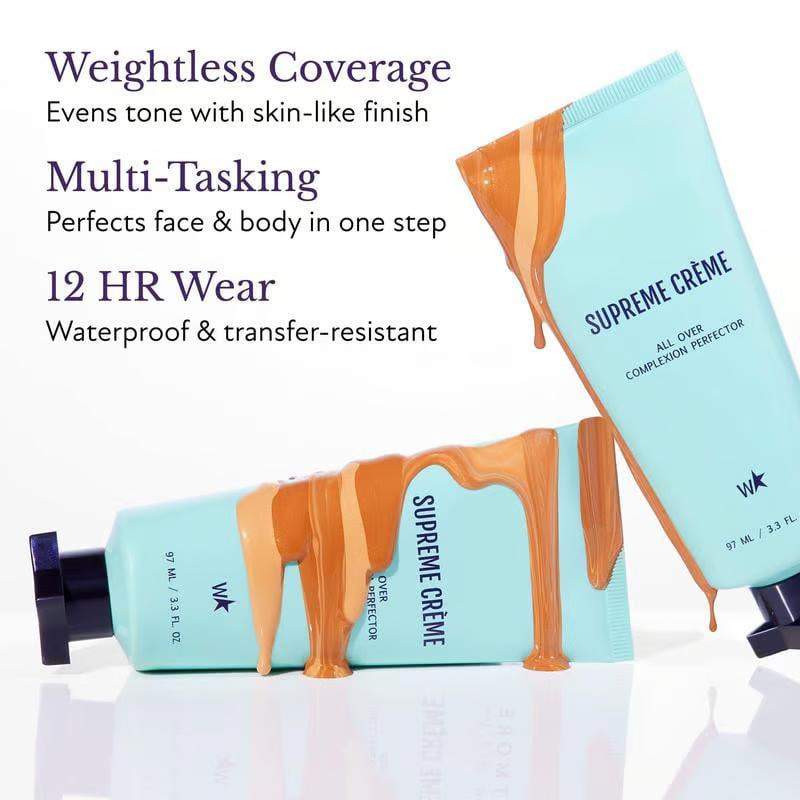 Supreme Creme – All-in-one moisturizer, concealer & coverage Lightweight & waterproof