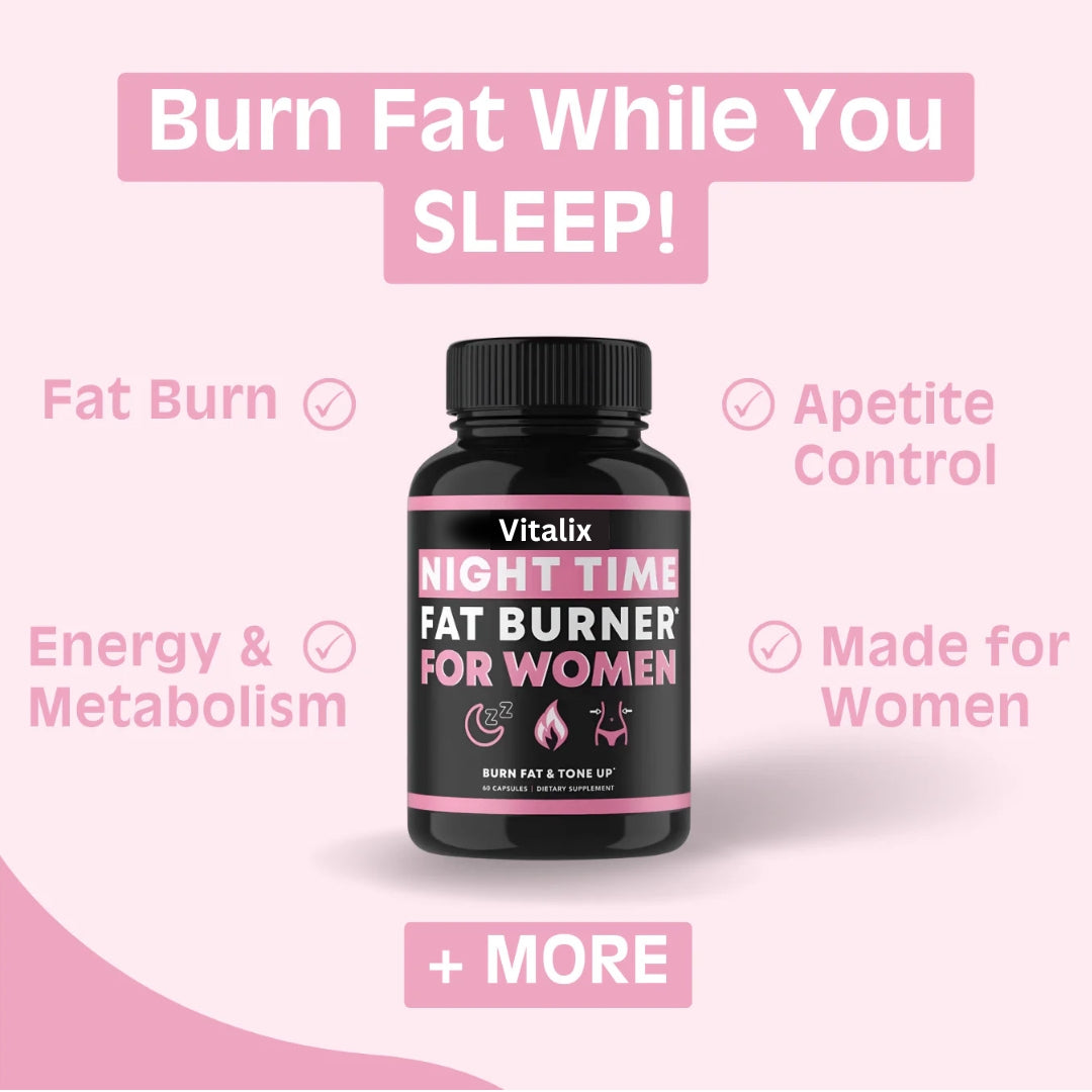 TRYVITALIX Nightime Fat Burner For Woman