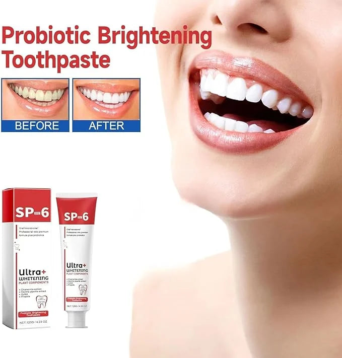 Super Probiotic-6 Toothpaste with 6 Probiotics oalance Oral microbiota strength