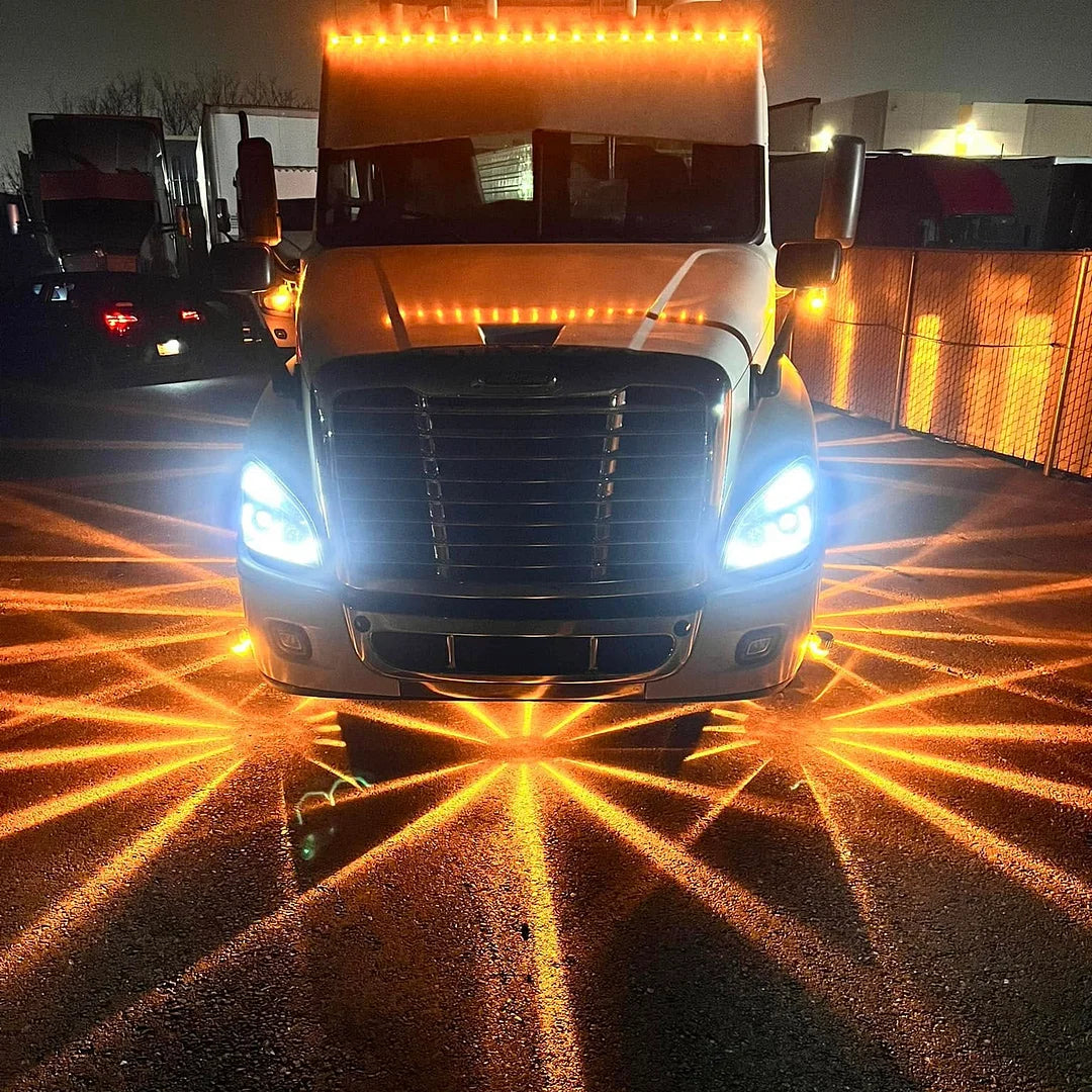 Car Truck Chassis Light Colorful Electric Car Motorcycle Modified Led Flash Warning Tail Light 12v 24v Universal