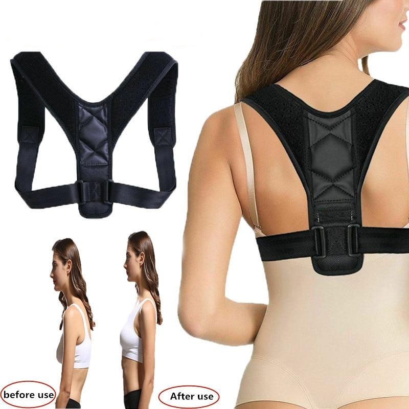 Posture Adjustable Corrector Therapy Back Brace for (unisex)