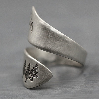 NATURE-INSPIRATION RING(925 sterling silver)