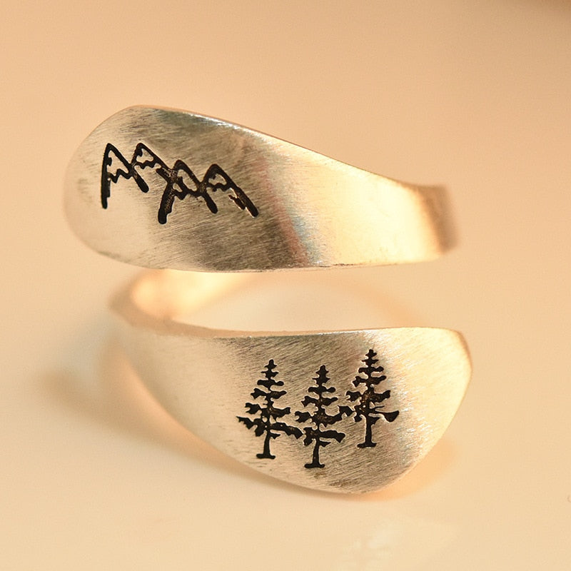 NATURE-INSPIRATION RING(925 sterling silver)