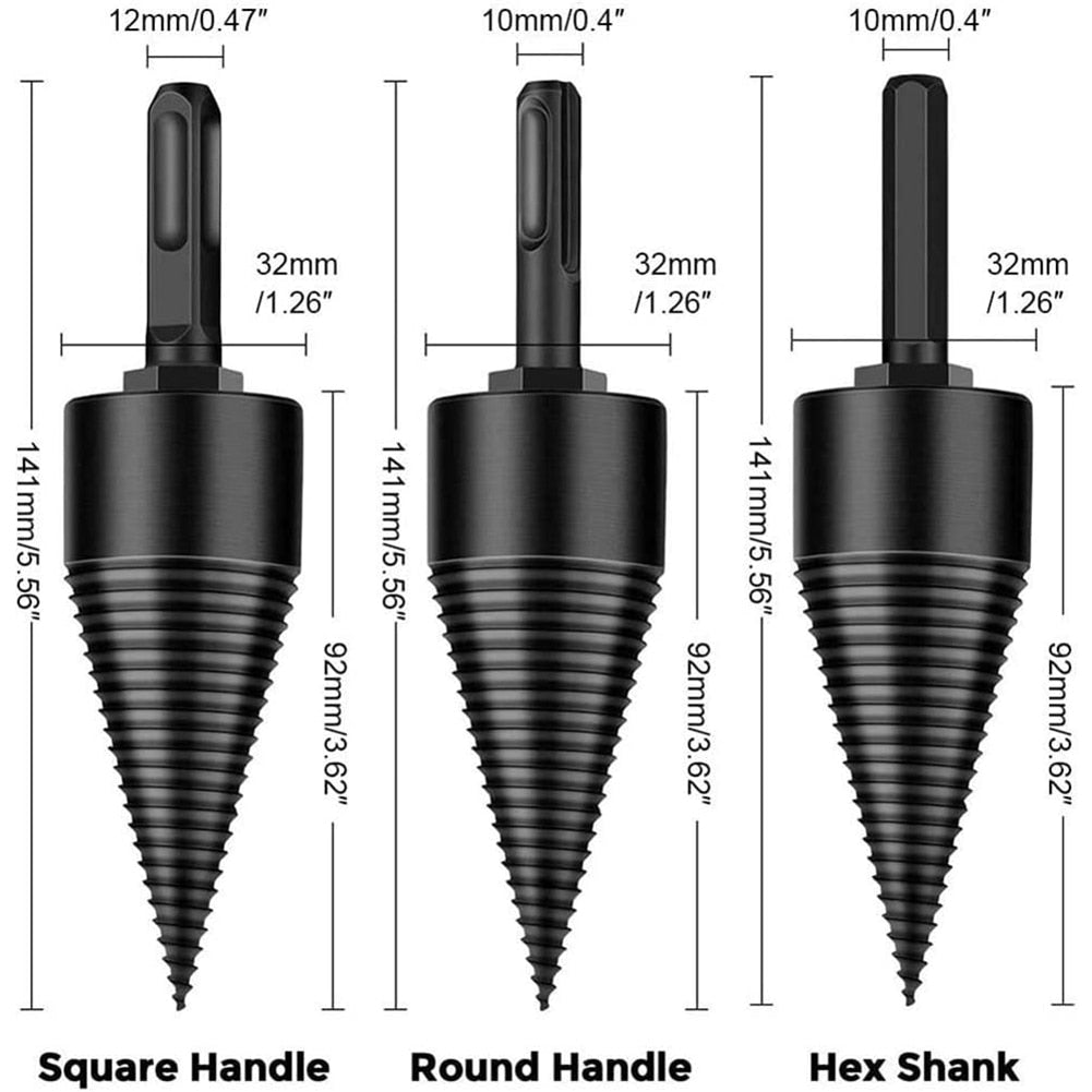 Firewood Drill Bit Set