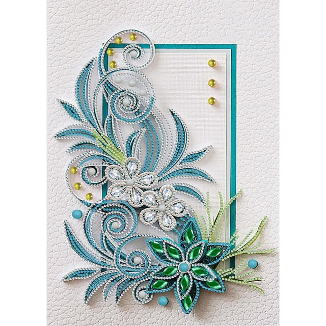 Diamond Painting - Crystal Rhinestone - Flowers