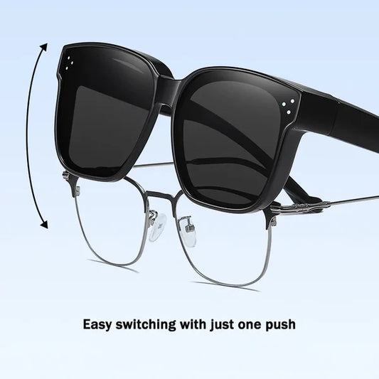 Fit over sunglasses UV400 protective lenses