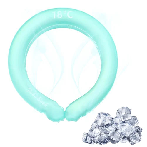 Ice ring neck cooling tube