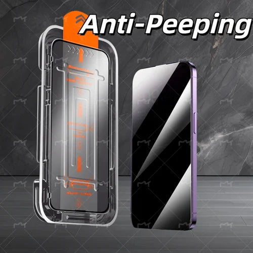 Mobile phone film dustless warehouse HD anti-peeping film film goddess