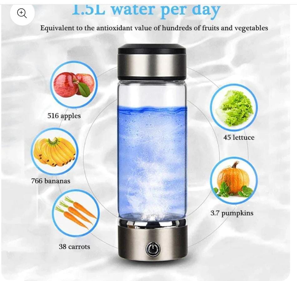 Hydrogen water bottle
