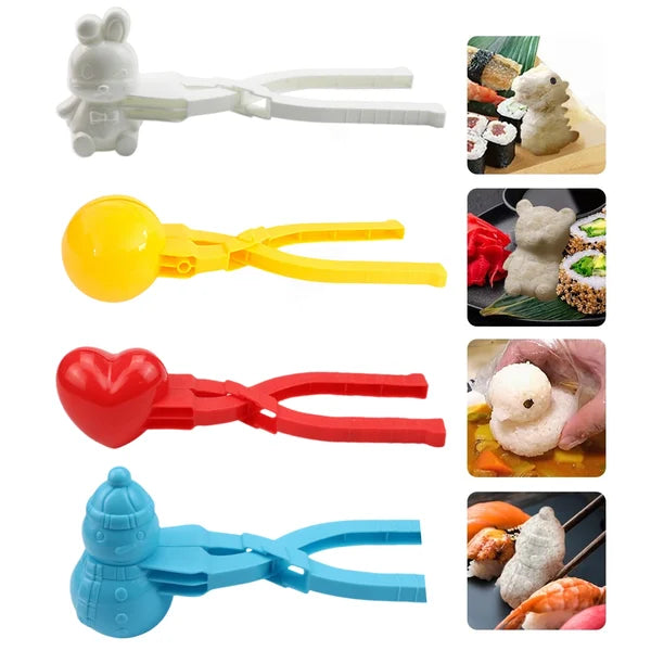 Rice Molds for Sushi Making