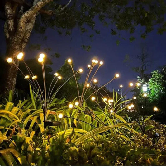 Dancing firefly solar garden lights